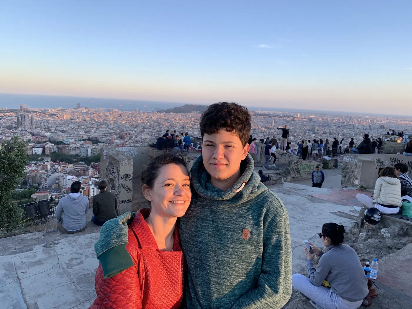 Bruna e Diogo em viagem